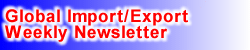 Global Import-Export Weekly Newsletter